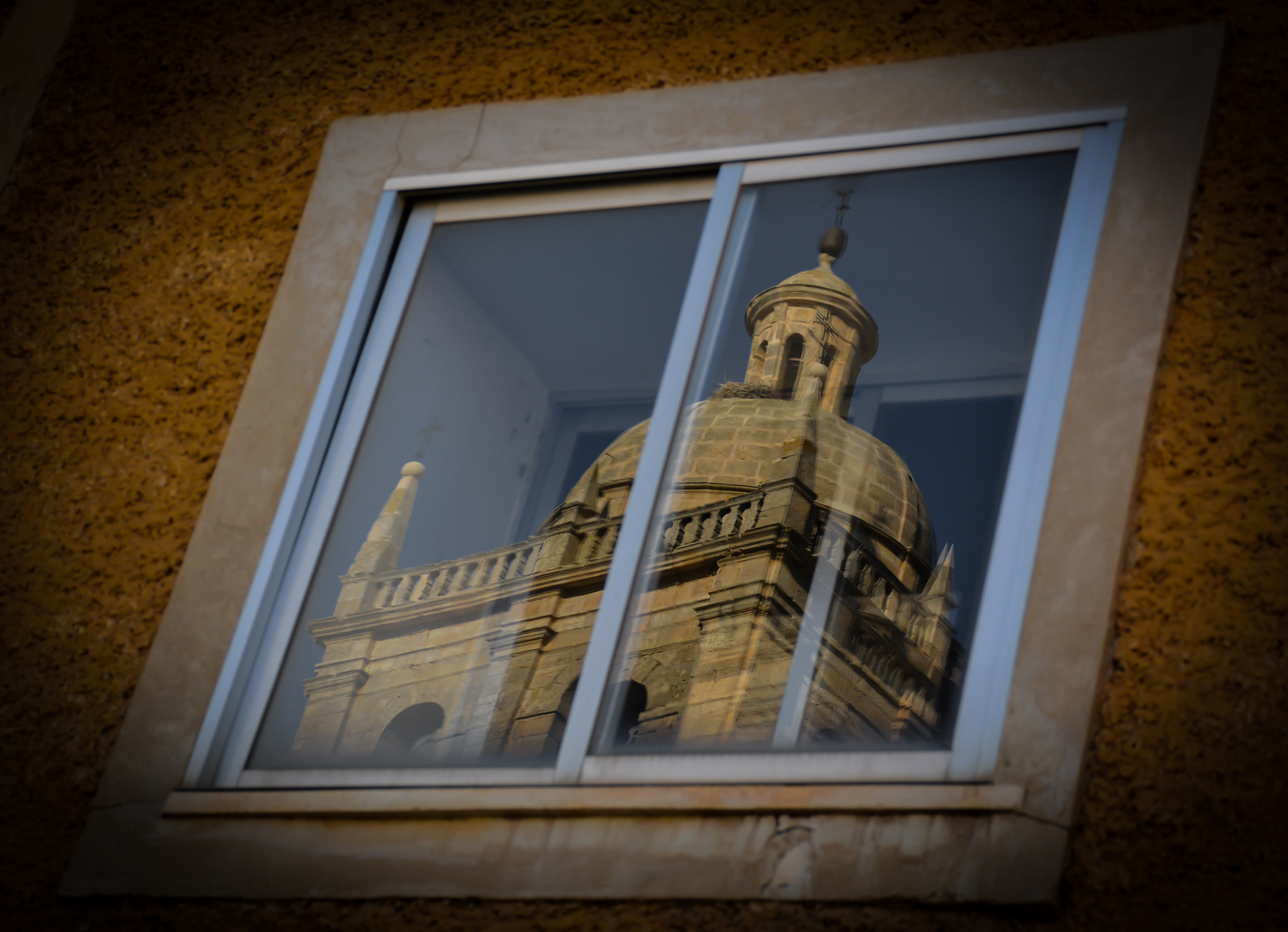 Reflejo en la torre